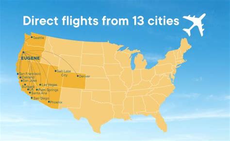 eugene oregon flight
