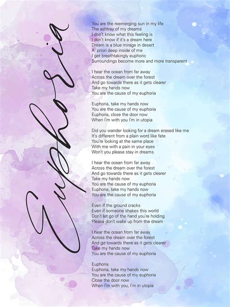 euphoria lyrics