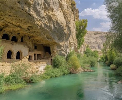 euphrates river caves