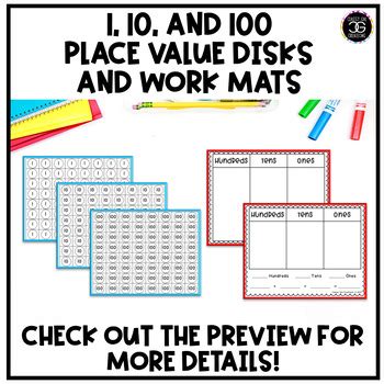 Eureka Math Place Value Disks Eureka Math Place Value Disks Printables
