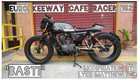 Customized Keeway Cafe Racer 152 Modified - Cafe Racer 152 | Caiden Watt