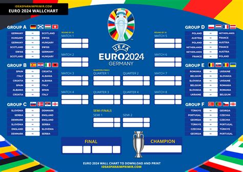 euro 2024 fixture calendar