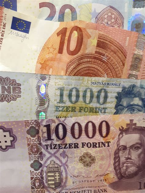 euro to hungary currency