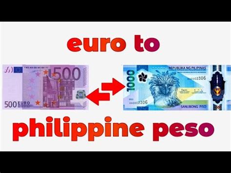 euro to php peso conversion