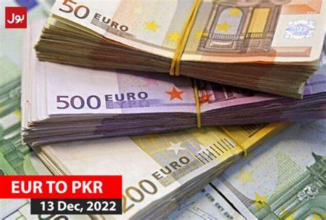 euro to pkr at 31 dec 2022