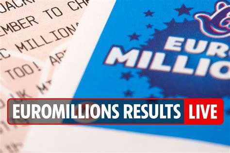 The National Lottery Tuesday ‘EuroMillions’ draw results from 13th