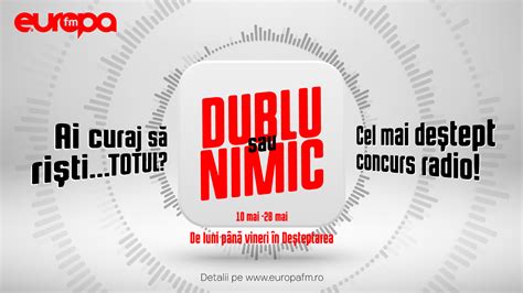 europa fm dublu sau nimic inscriere