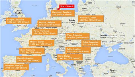 Liten karta över Europa Kartkungen