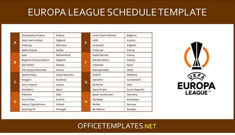 europa league dates 2023 2024