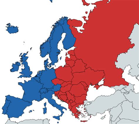 europa occidental y oriental