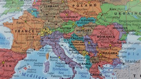 Mapa político da Europa para imprimir — SÓ ESCOLA