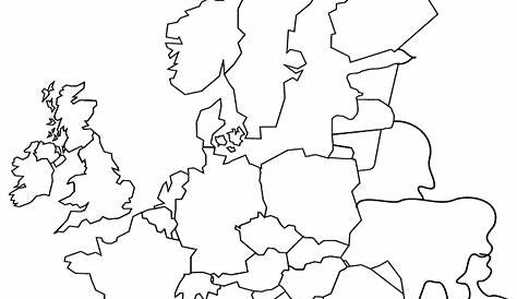 Europakarte - Alle Länder in Europa und Hauptstädte
