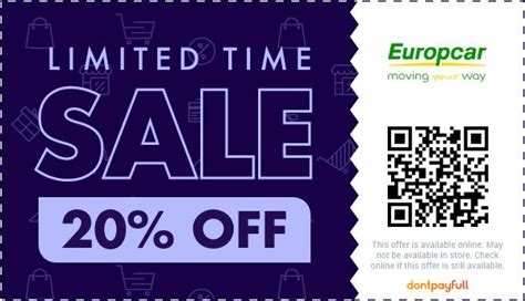 europcar coupon code uk