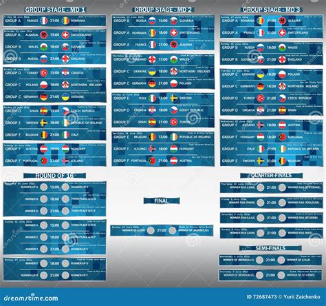 europe cup fixtures 2016