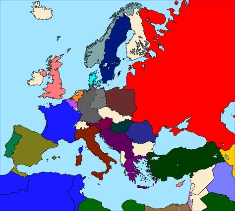 europe ww2 map for mappers