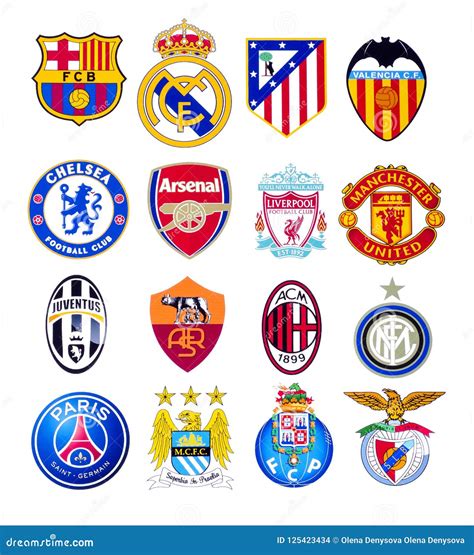 european soccer team logos