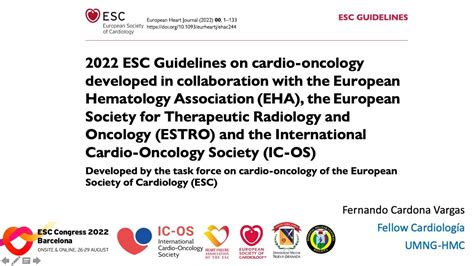european society of cardiology 2022