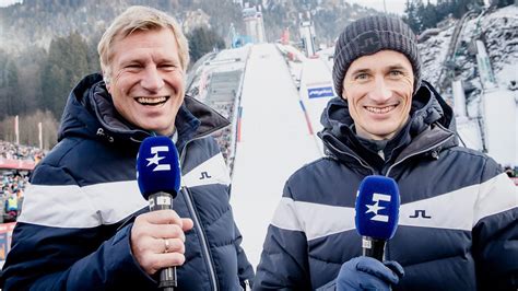eurosport ski jumping commentators