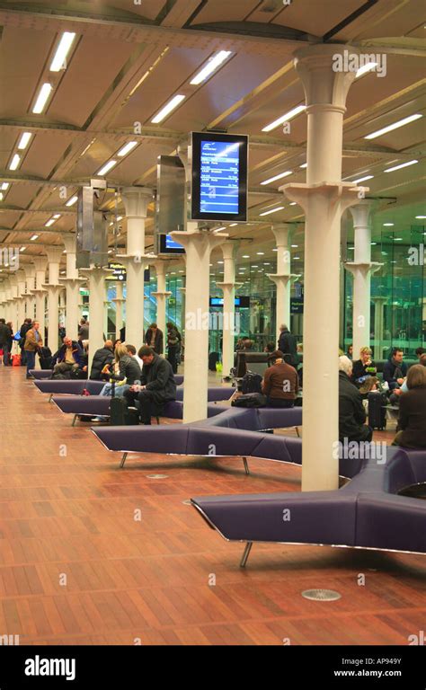 eurostar departure lounge st pancras