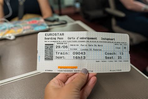 eurostar tickets march 2023