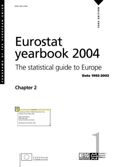 eurostat yearbook 2004
