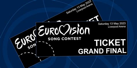 eurovision 2023 liverpool tickets