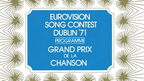 eurovision song contest 1971
