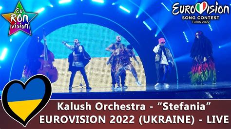 eurovision song contest 2022 ukraine stefania
