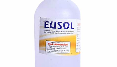 Eusol Solution Composition EUSOL SOLUTION