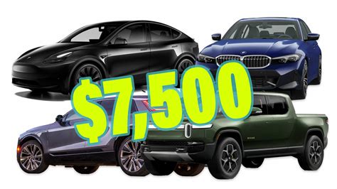 ev cars that qualify for 7500 rebate 2024