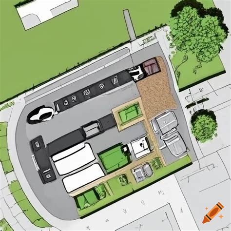 Ev Charging Station Layout