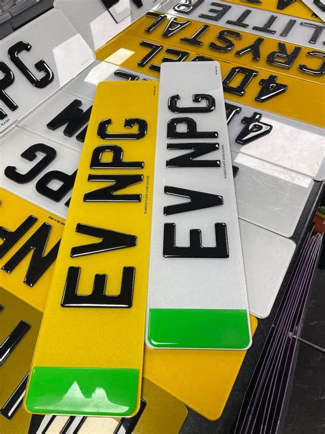 Ev Personalized Plates