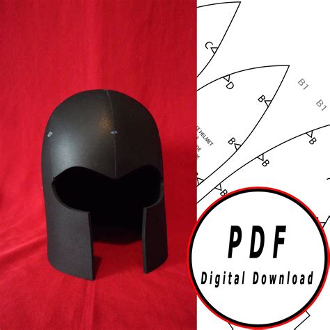 DIY Knight helmet templates for EVA foam Etsy