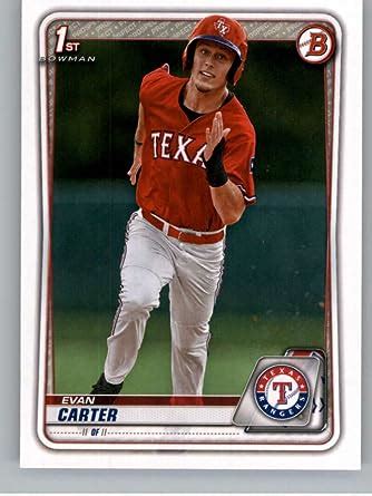 evan carter baseball card