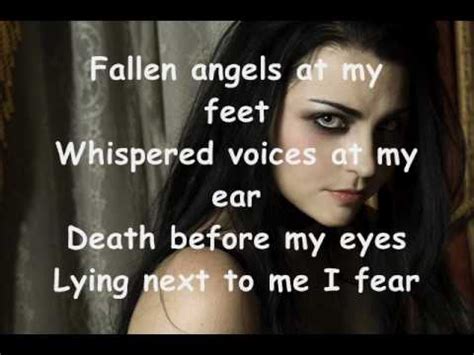 evanescence - whisper lyrics