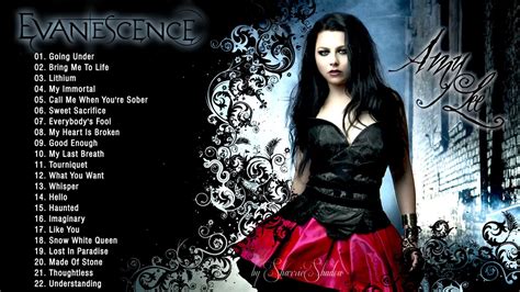 evanescence top 10 songs