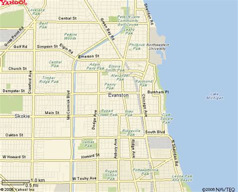 Evanston Il Directions