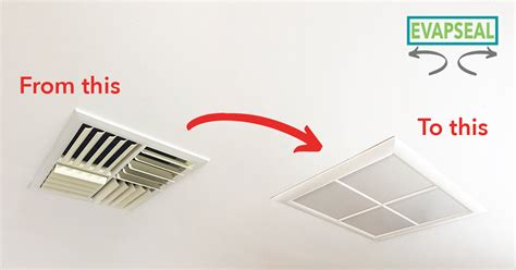 Evaporative Cooling Ceiling Vents Replacement