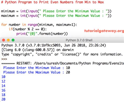 even number program in python using while loop