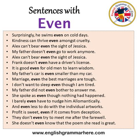 even so in a sentence examples