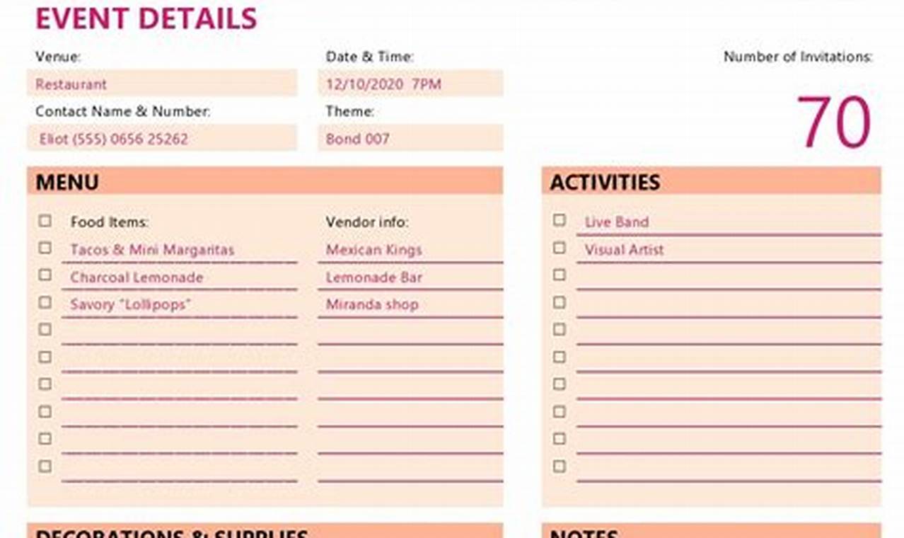 Event to Do List Template: The Ultimate Guide to Planning a Successful Event