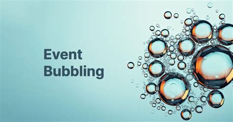 Event Bubbling Can Be Prevented By Using