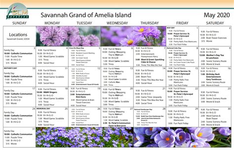 events calendar amelia island
