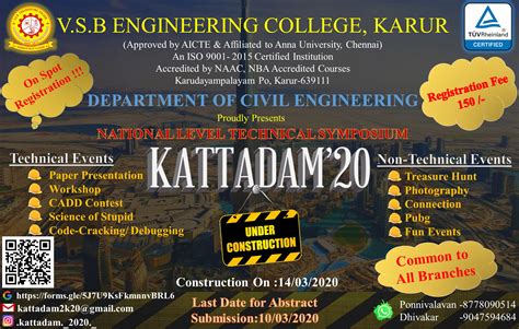 events in engineering colleges