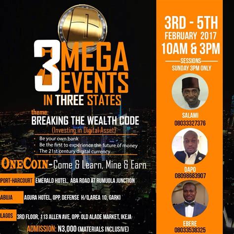 events in lagos this weekend