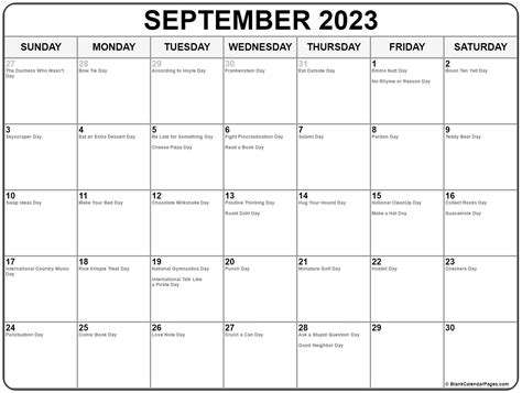 events in september 2023