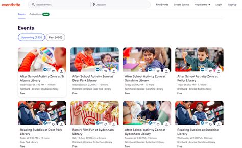 events on eventbrite