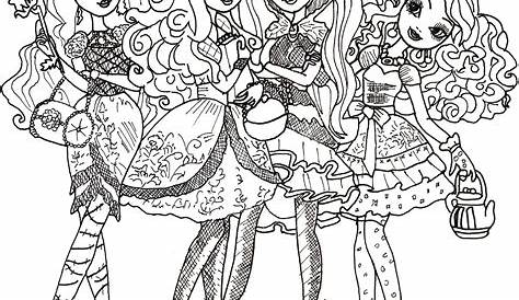 Get This Free Ever After High Coloring Pages 39747