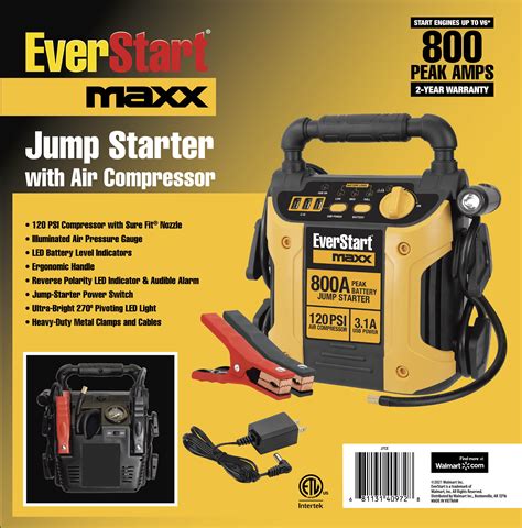 How to Use Air Compressor on the Everstart Jump Starter (with pictures