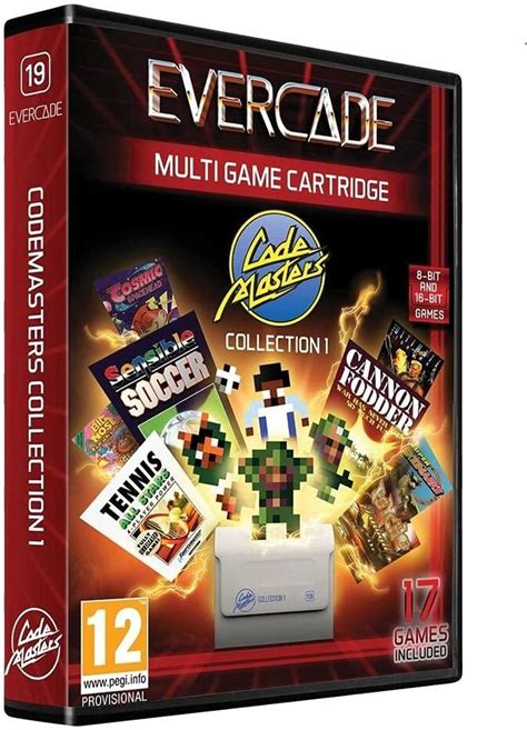Evercade Codemasters Cartridge